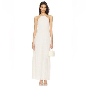 REVOLVE Michelle Maxi Dress in Ivory